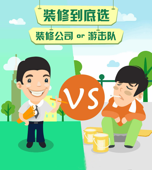 房子裝修是找裝修公司好還是自己找人裝的好？裝修公司OR游擊隊